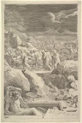 Procession funéraire du Christ, 1678