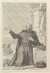 Saint Ignace en extase.