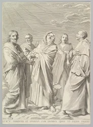 Saints Anne, Joseph, Joachim, Bernard et Jean l