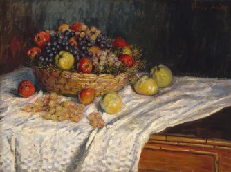 Pommes et raisins