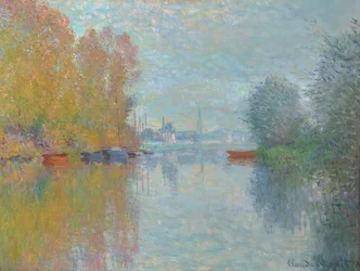 Automne sur la Seine, Argenteuil 1873