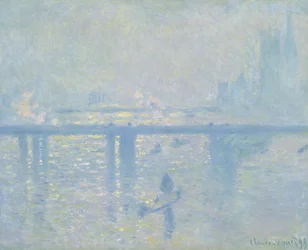 Pont de Charing-Cross à Londres, 1899