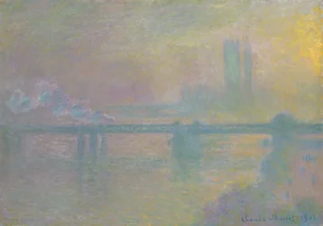 Pont de Charing Cross, Londres, 1901