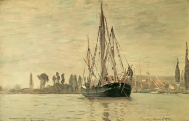 Chasse-marée à l’ancre (Rouen)