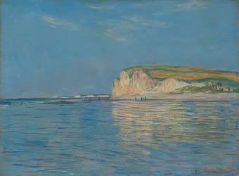 Marée basse à Pourville, près de Dieppe. 1882