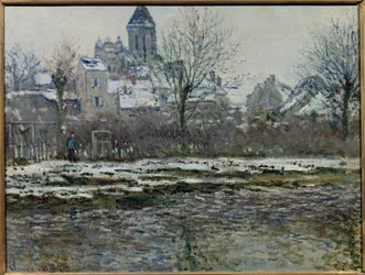 Effet de neige à Vétheuil