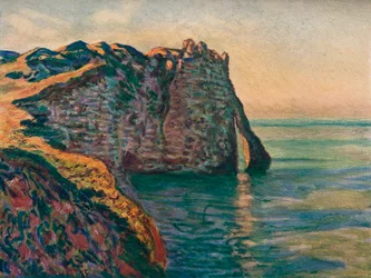 Falaises à Étretat, 1885