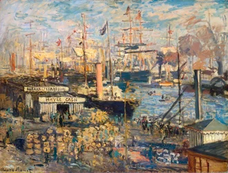 Grand Quai au Havre, 1872