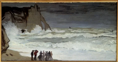 Grosse mer à Étretat
