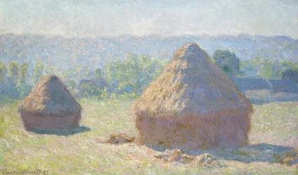 Meule de foin au soleil du soir, 1891