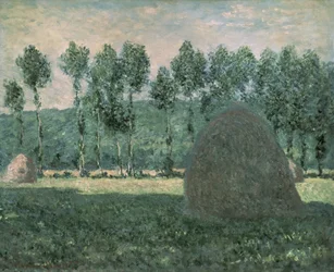 Meules de foin près de Giverny, vers 1884-89