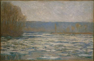 Dégel sur la Seine près de Bennecourt