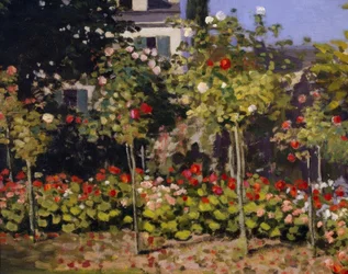 Jardin en fleurs