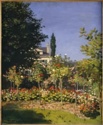Jardin en fleurs