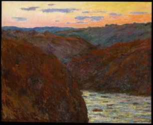 La Creuse, coucher de soleil