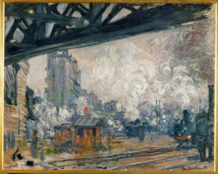 La Gare Saint-Lazare, vue extérieure