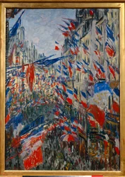 La Rue Saint-Denis à Paris, fête du 30 juin 1878