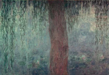 Le Bassin aux nymphéas avec saules, Le Matin aux saules