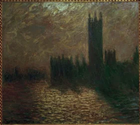Le Parlement, ciel orageux