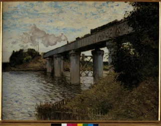 Le Pont du chemin de fer à Argenteuil