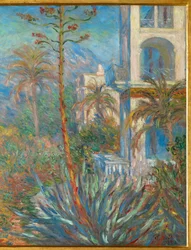 Les villas a Bordighera,1884 (huile sur toile)