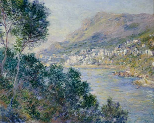 Monte Carlo, vue de Cap Martin, 1884
