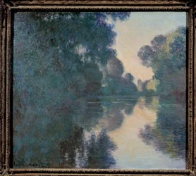 Matin sur la Seine près de Giverny