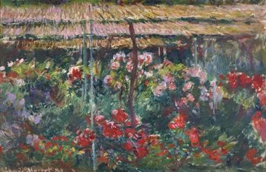 Jardin de pivoines, 1887