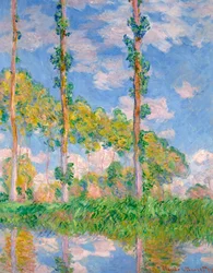 Peupliers au soleil, 1891