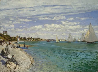 Régate à Sainte-Adresse. 1867