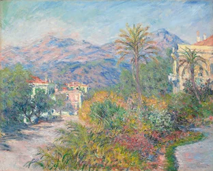 Route romaine à Bordighera, 1884