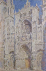 Cathédrale de Rouen : Le portail (lumière du soleil), 1894