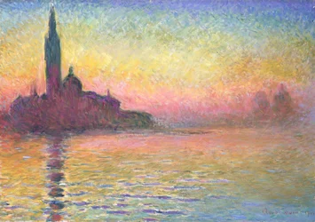 San Giorgio Maggiore au crépuscule