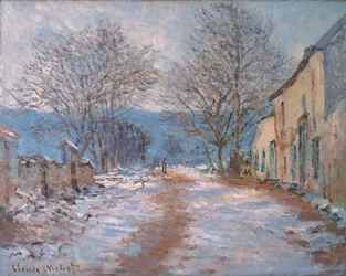 Neige à Limetz ; Effet de neige à Limetz, 1886