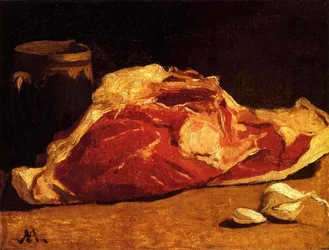 Nature morte avec viande