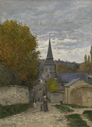 Rue à Sainte-Adresse, 1867