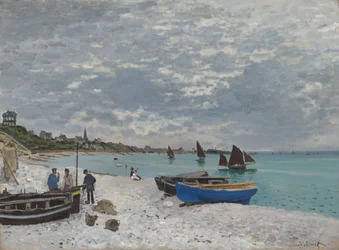 La plage de Sainte-Adresse