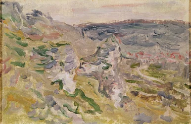 Les collines de Chantemerle près de Vétheuil, 1881