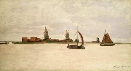 Le port extérieur à Zaandam, 1871