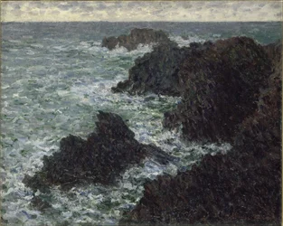 Les rochers à Belle-Ile, La Côte Sauvage, 1886