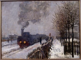 Le Train dans la neige