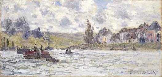 Le village de Lavacourt, 1878