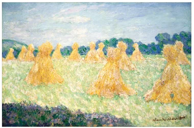 Les jeunes filles de Giverny, effet soleil