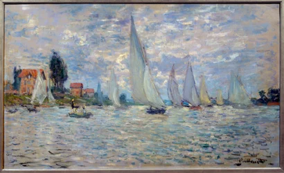 Les bateaux. Régates à Argenteuil