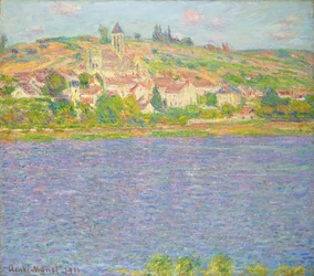 Vétheuil, effet de soleil, 1901