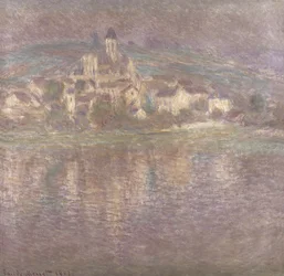 Vetheuil, coucher de soleil, 1901