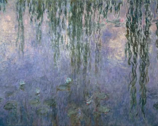 Nymphéas, par Claude Monet, (détail)