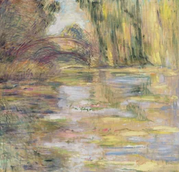 Le bassin aux nymphéas : Le pont