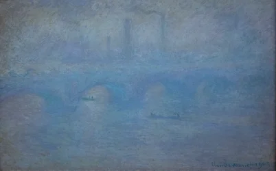 Pont de Waterloo. Effet de brouillard