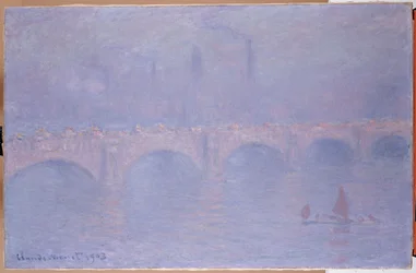 Pont de Waterloo, soleil voilé
